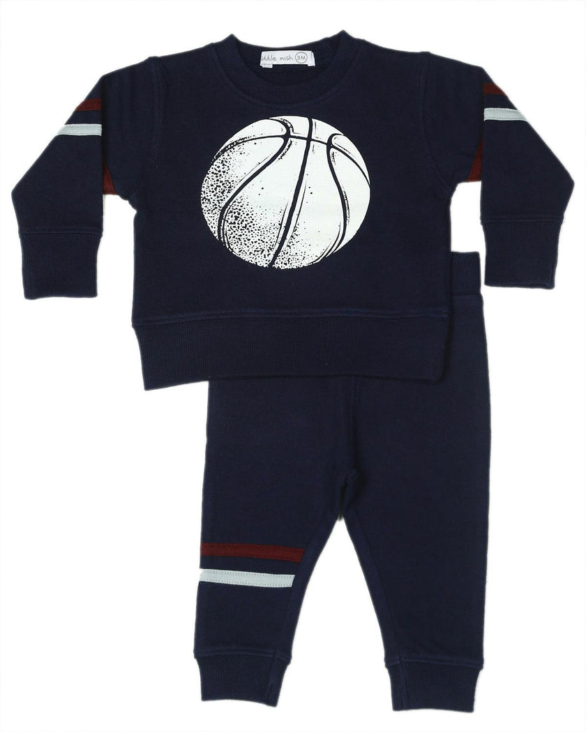 Baby Varsity Number Set - Navy