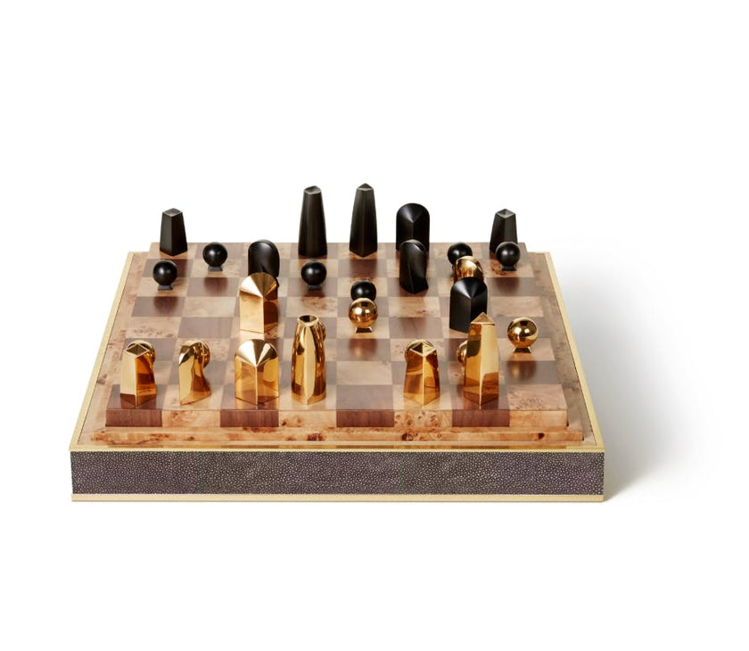 Shagreen Chess Set