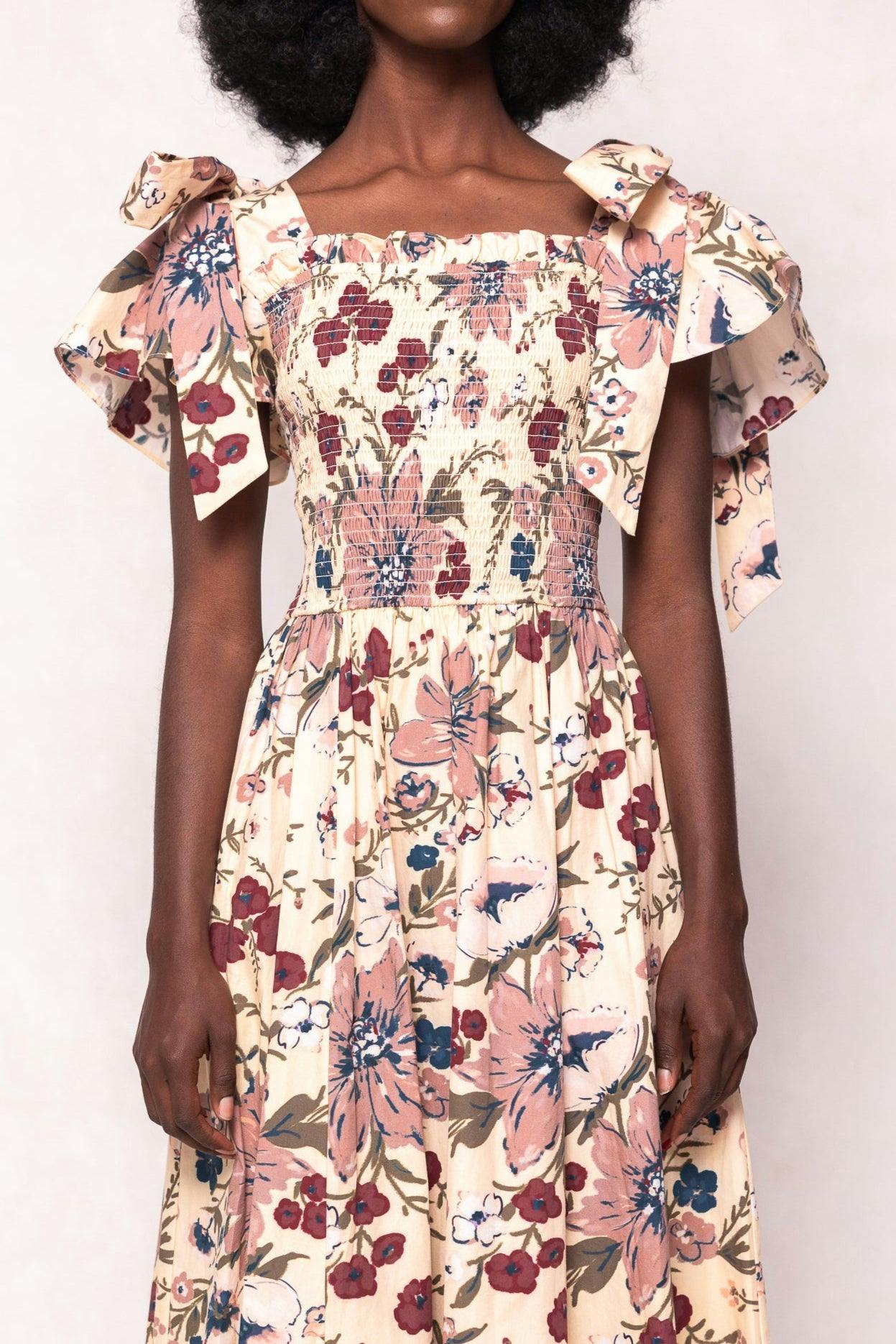 Rayna Dress in Vintage Floral