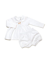 Small Rocking Horse Bloomer Set | Lt Pink Bitty Dot