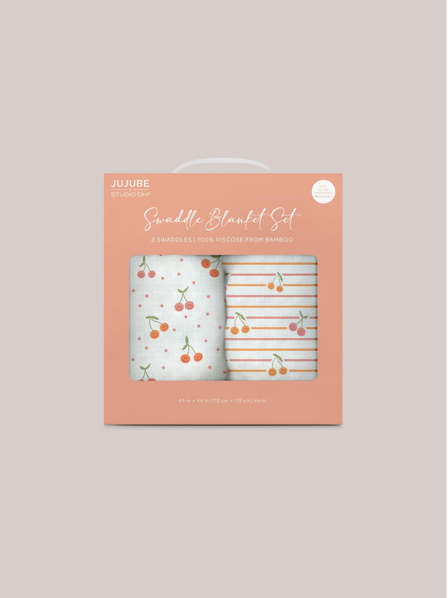 JuJuBe × Studio Oh! Printed Swaddle Blanket Sets