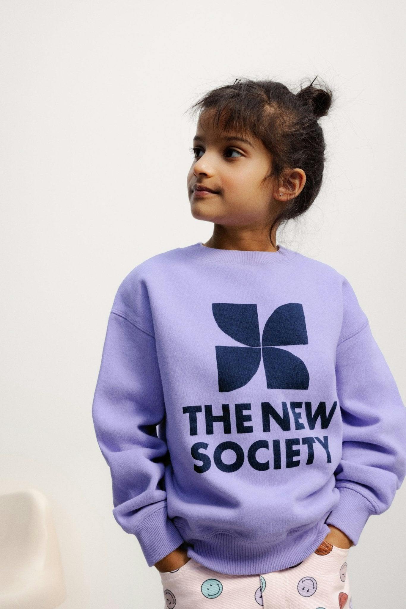 TNS Logo Sweatshirt Violet Tulip