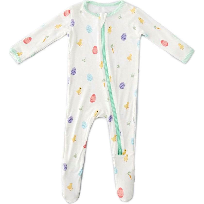 Easter Zippered Footie