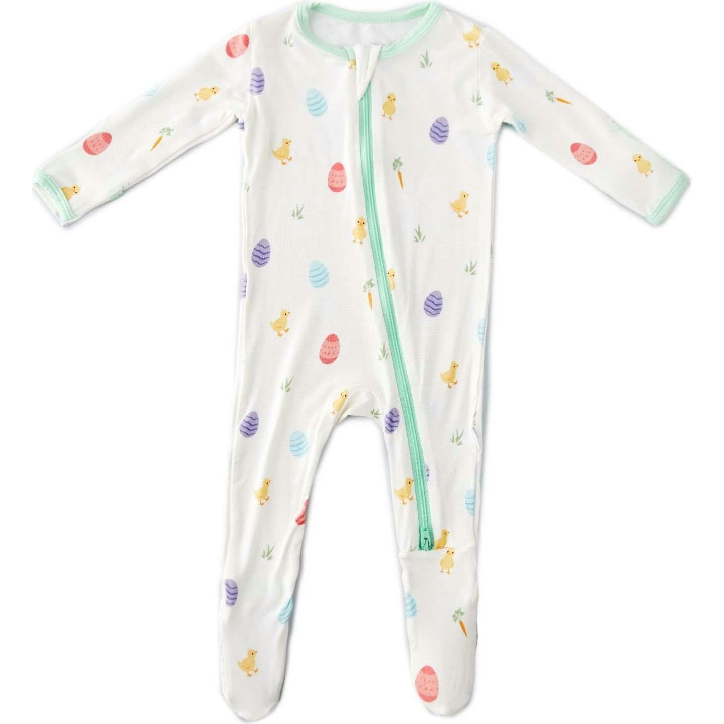 Easter Zippered Footie