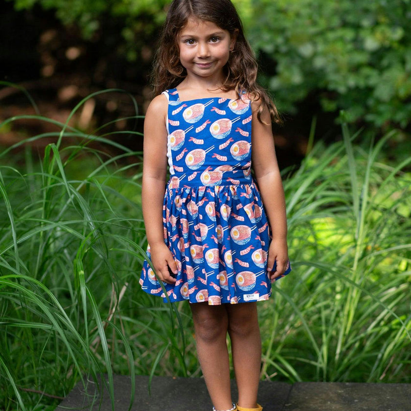 Pinafore Dress in Ramen