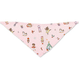 Nutcracker Pink Bamboo Pet Scarf