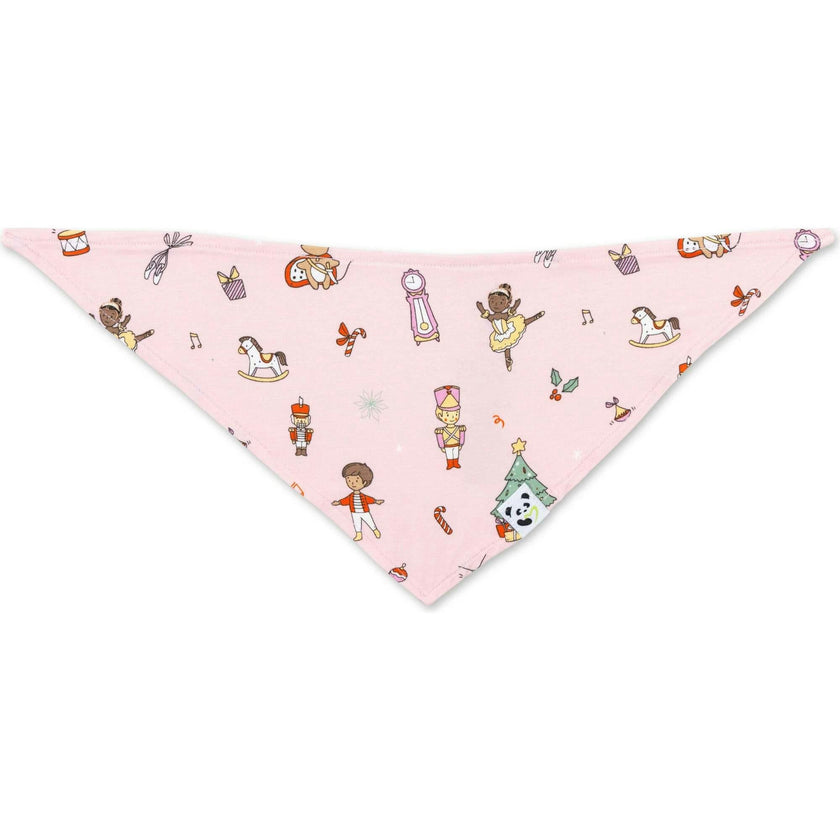 Nutcracker Pink Bamboo Pet Scarf