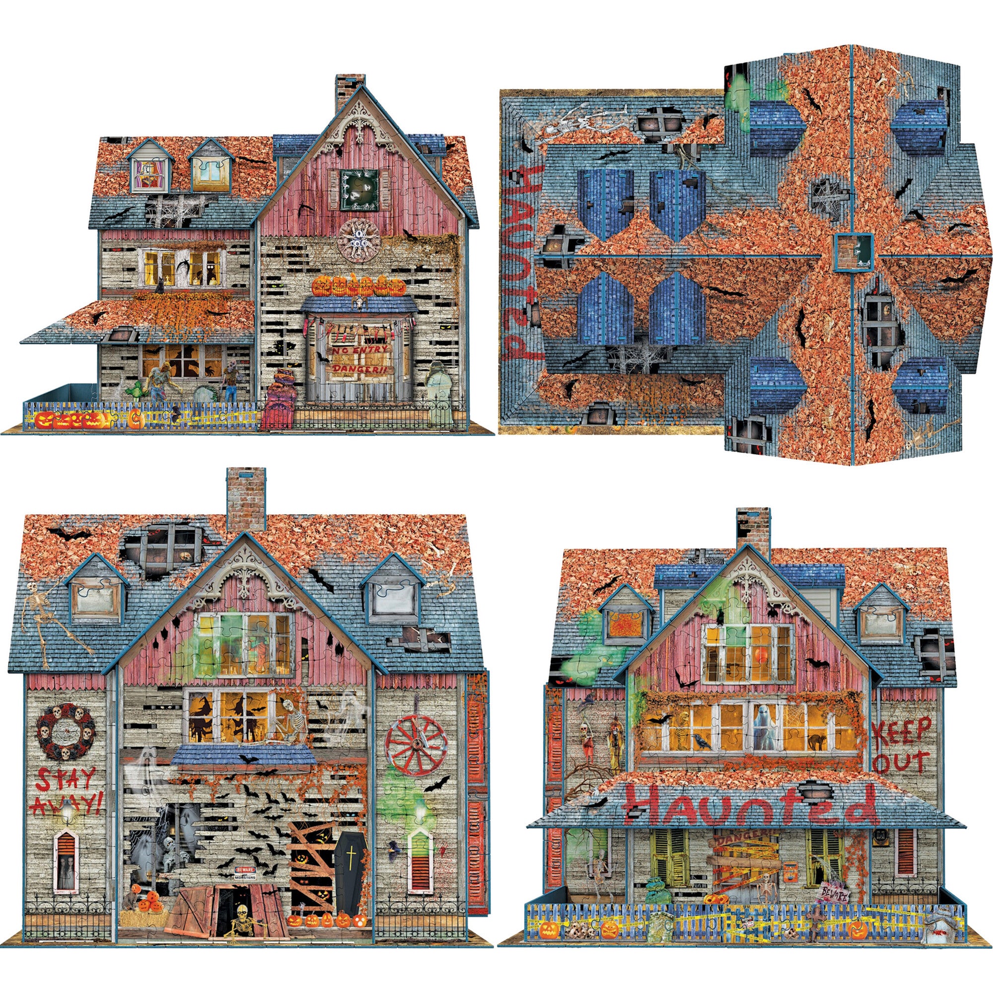 Eurographics: 3D Puzzle: Haunted House - 1100 Pieces
