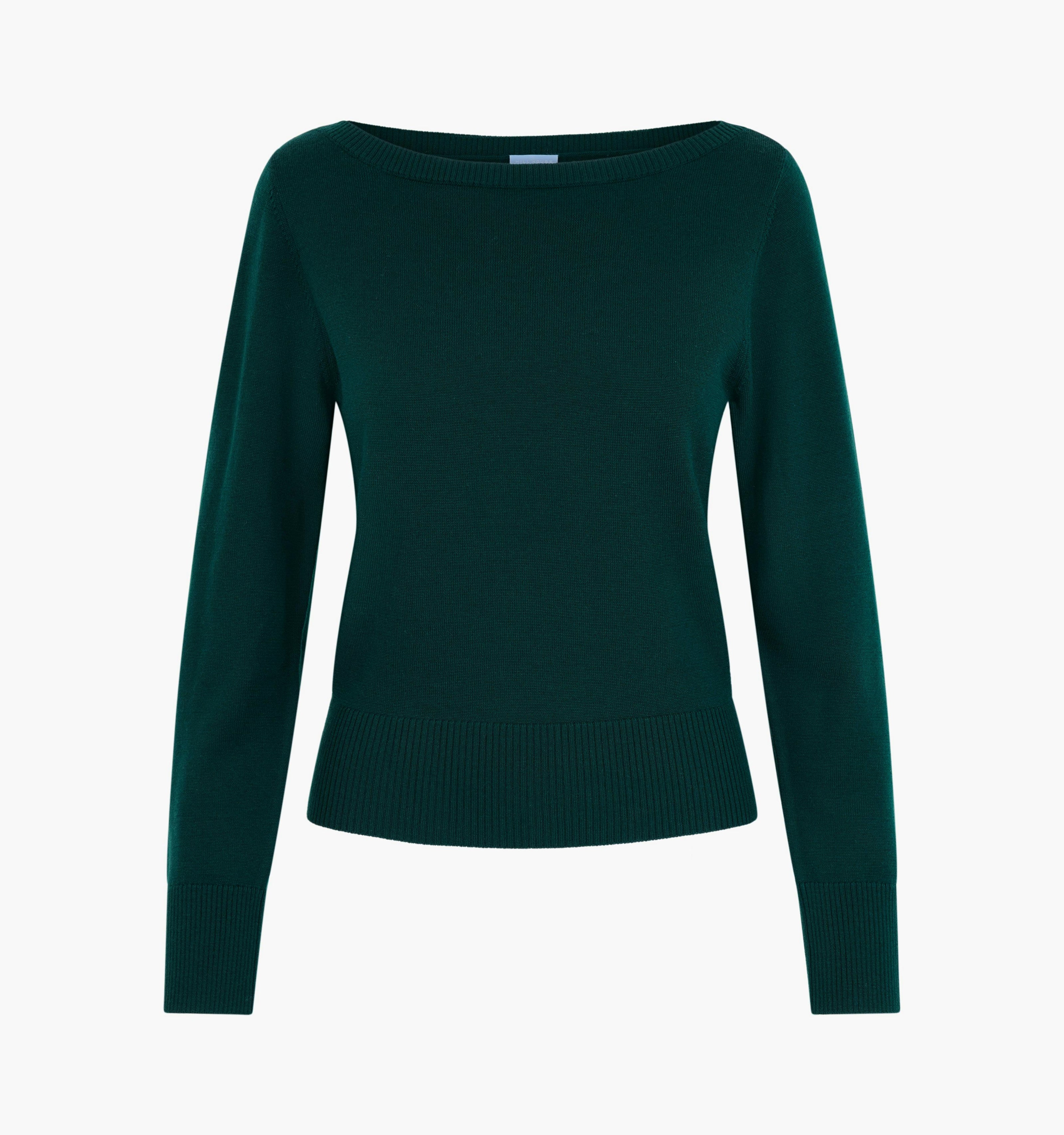 The Amelia Sweater - Pine Green
