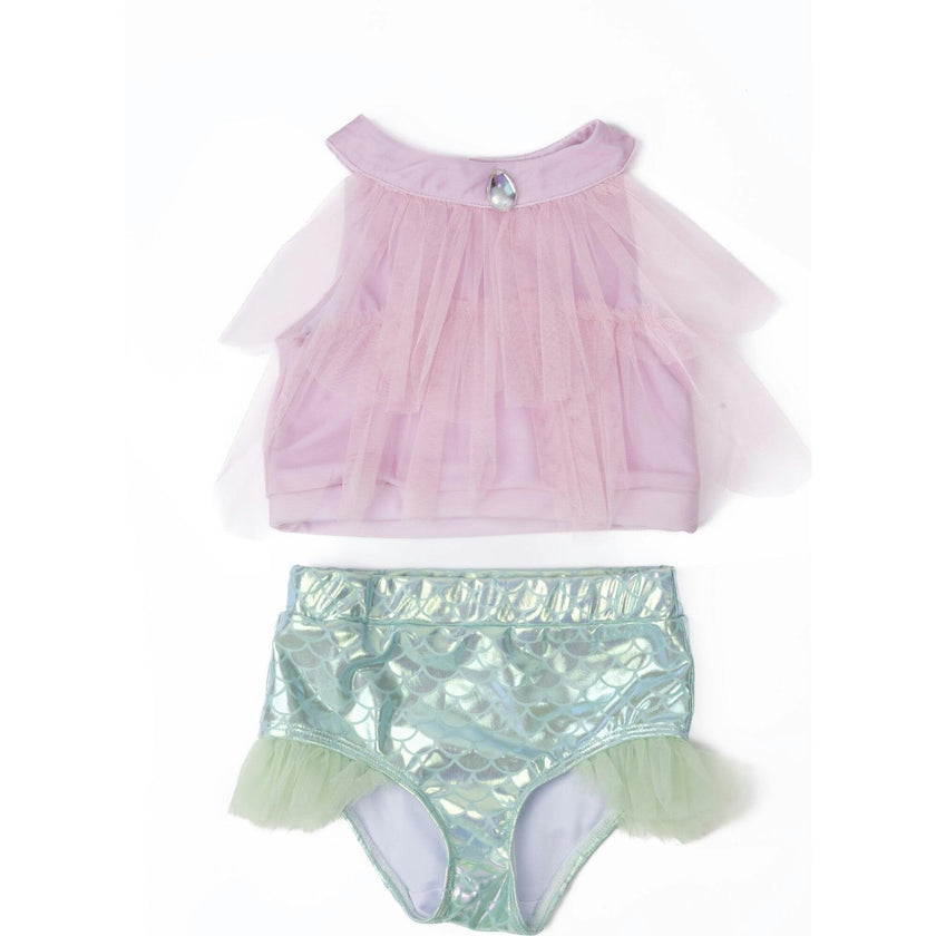 Pink Mermaid Swim Suit