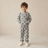 Organic Tee & Pant Slouch Set - Woodland Bear