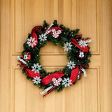 Disney® Mickey Mouse and Minnie Mouse Christmas Wreath Pre-Lit