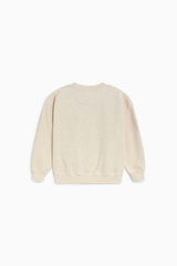 TNS Logo Sweatshirt Whisper White Melange