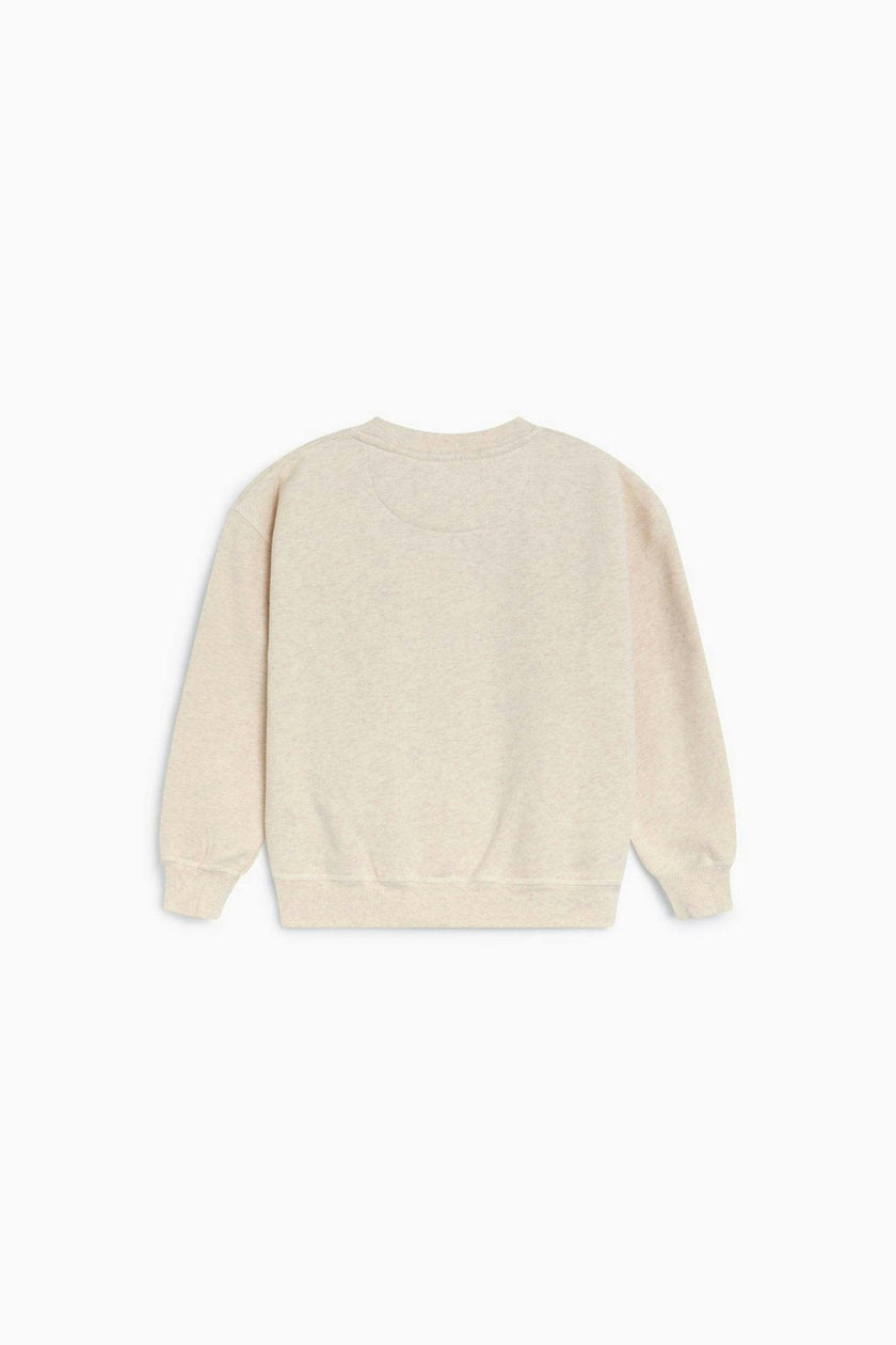 TNS Logo Sweatshirt Whisper White Melange