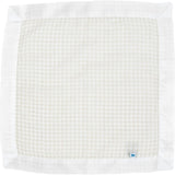Cotton Muslin Security Blanket 3 Pack - Tan Gingham