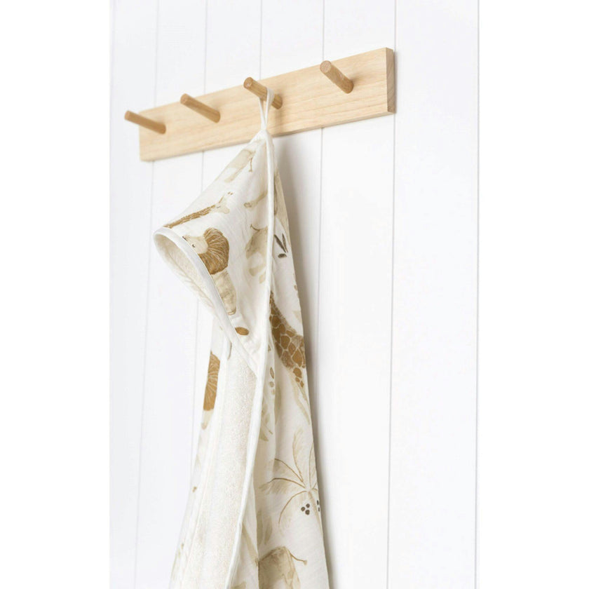 Kendi Baby Hooded Towel (Safari Animal)