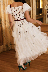 Bellagio Dress in Ivory