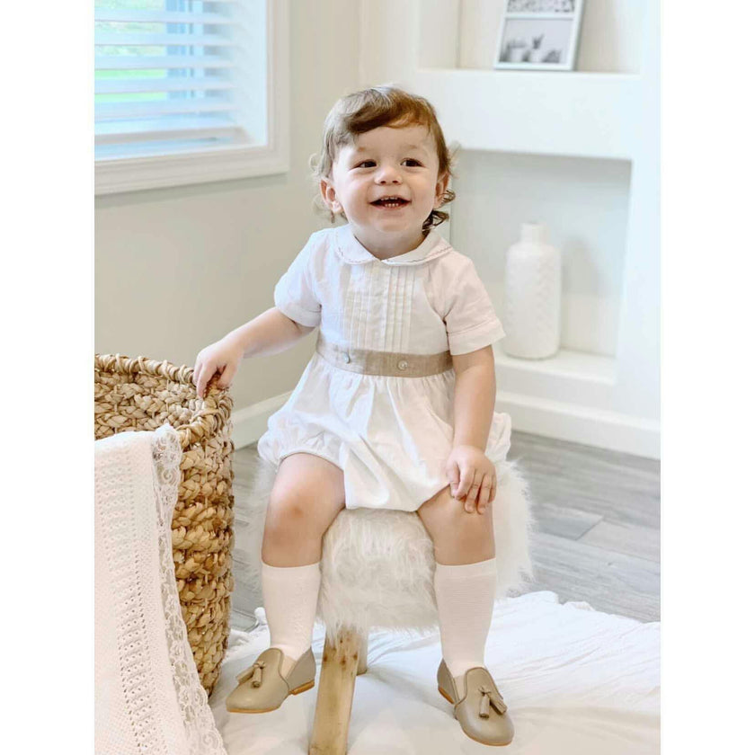 Ashton Linen Romper