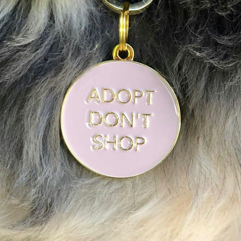 Adopt Don't Shop Pet ID Tag