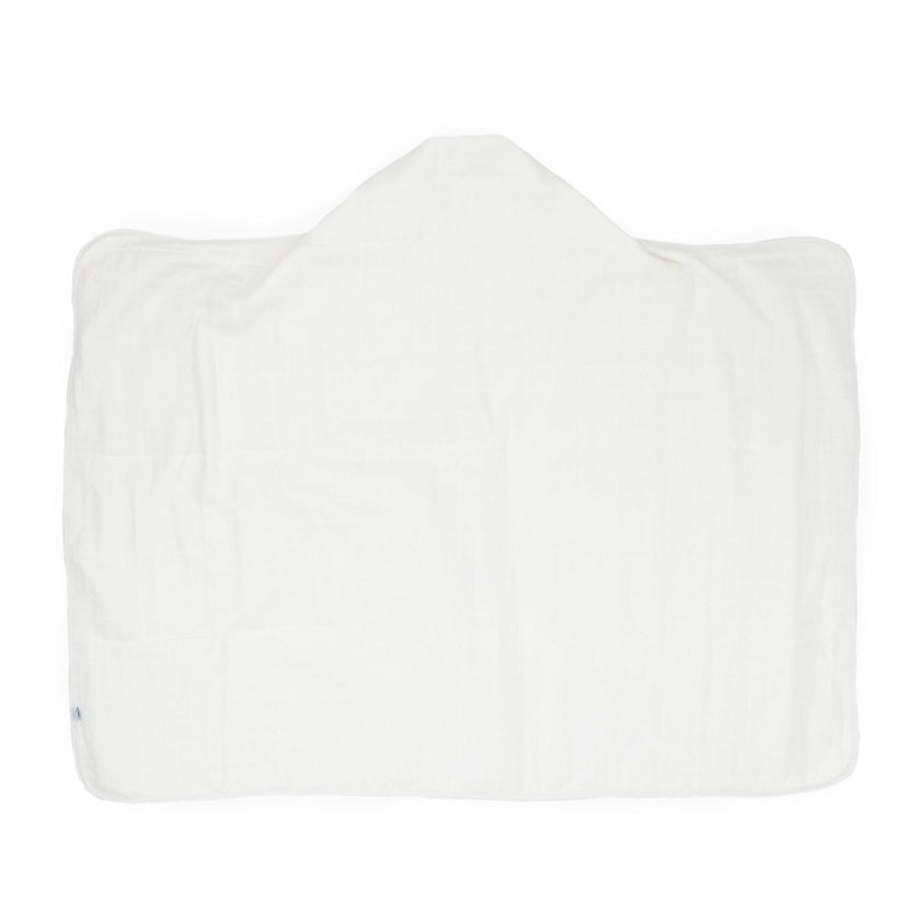Toddler Hooded Towel - White