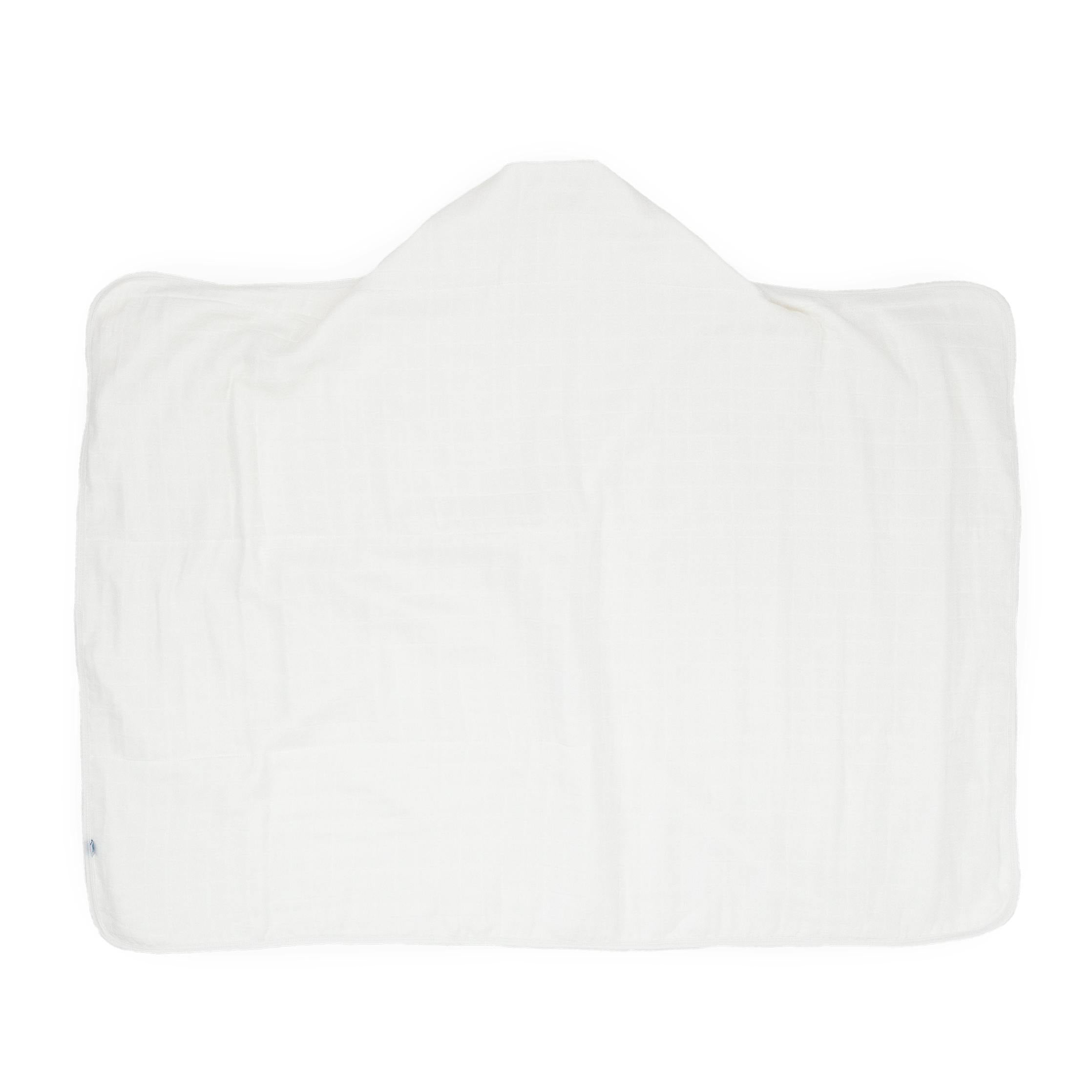 Toddler Hooded Towel - White