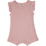 Rose Ruffle Modal Romper