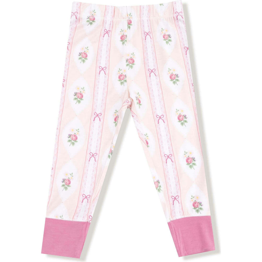 Ogee Lace Floral - Long Sleeve Loungewear Set