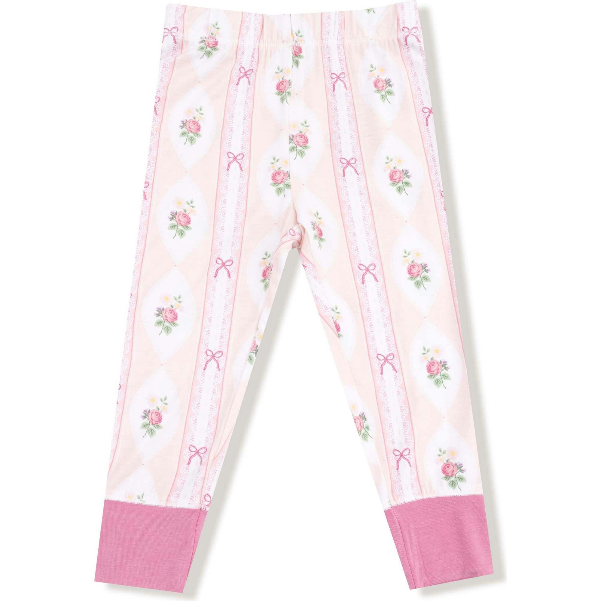 Ogee Lace Floral - Long Sleeve Loungewear Set