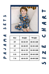 Blue Goldendoodle Bamboo PJ Set