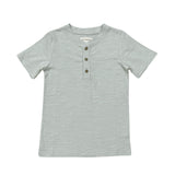 Short Sleeve Henley Shirt Desert Sage