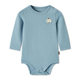 Stone Brushed Long Sleeve One Piece