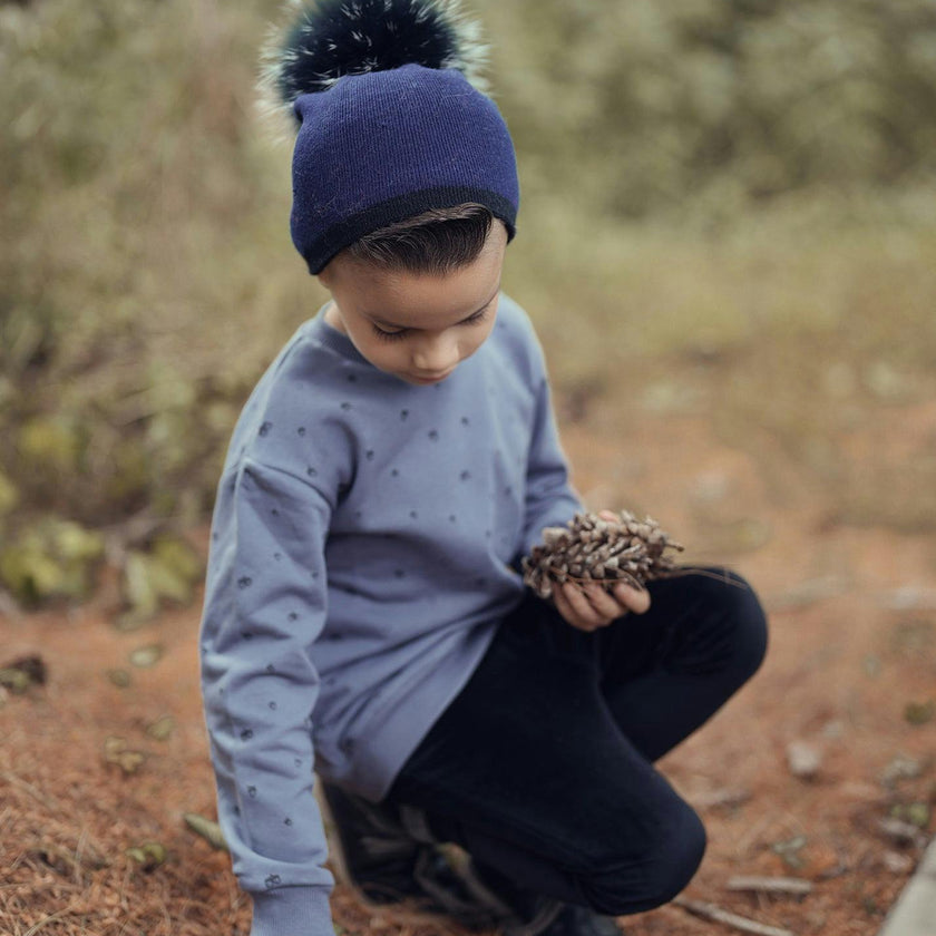 Acorn Crew Neck Long Sleeve Sweater