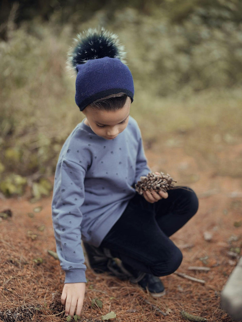 Acorn Crew Neck Long Sleeve Sweater