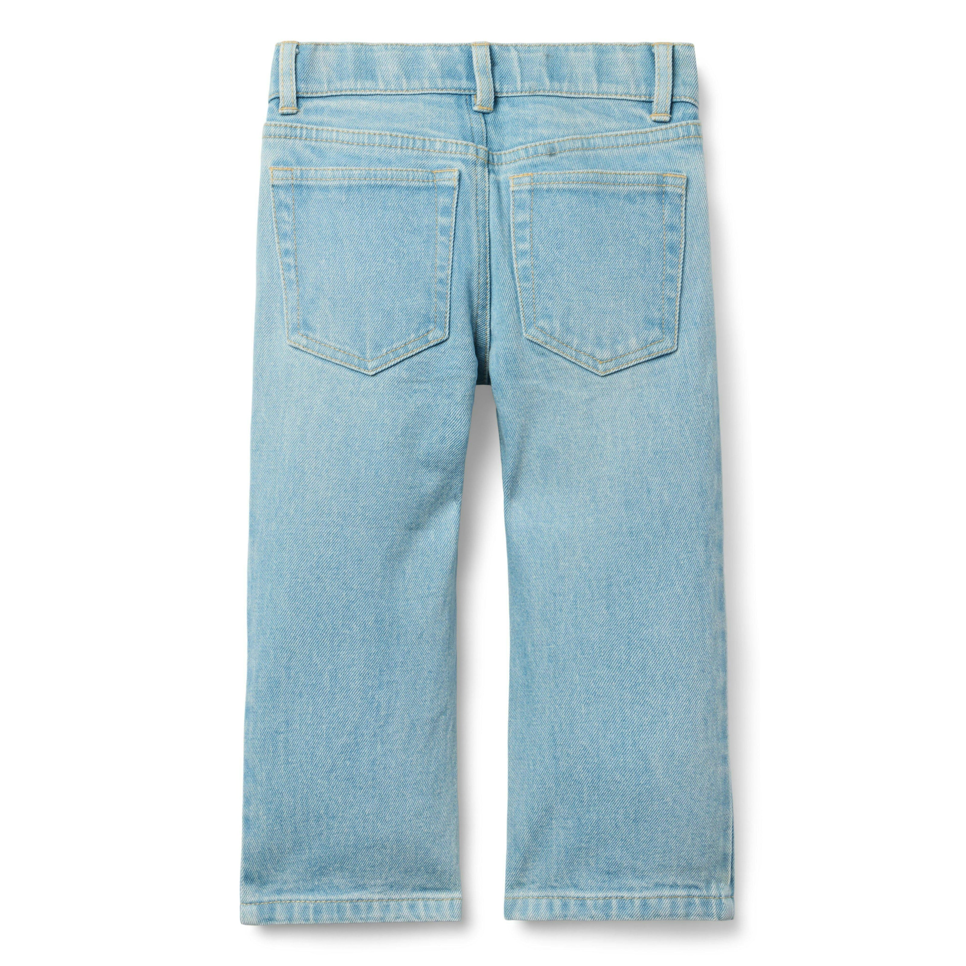 Straight Jean In Finley Wash, blue