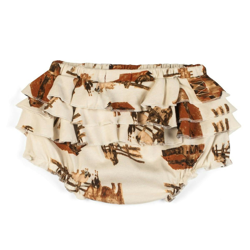 Homestead Organic Cotton Ruffle Bloomer