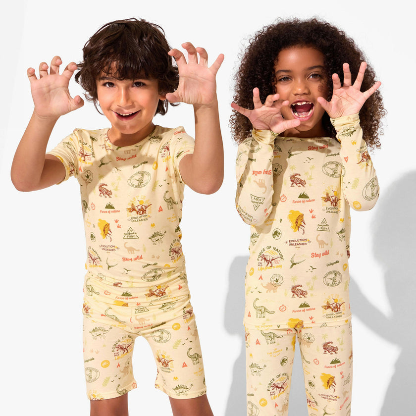 Jurassic Park: Origins Bamboo Kids Pajama Short Set