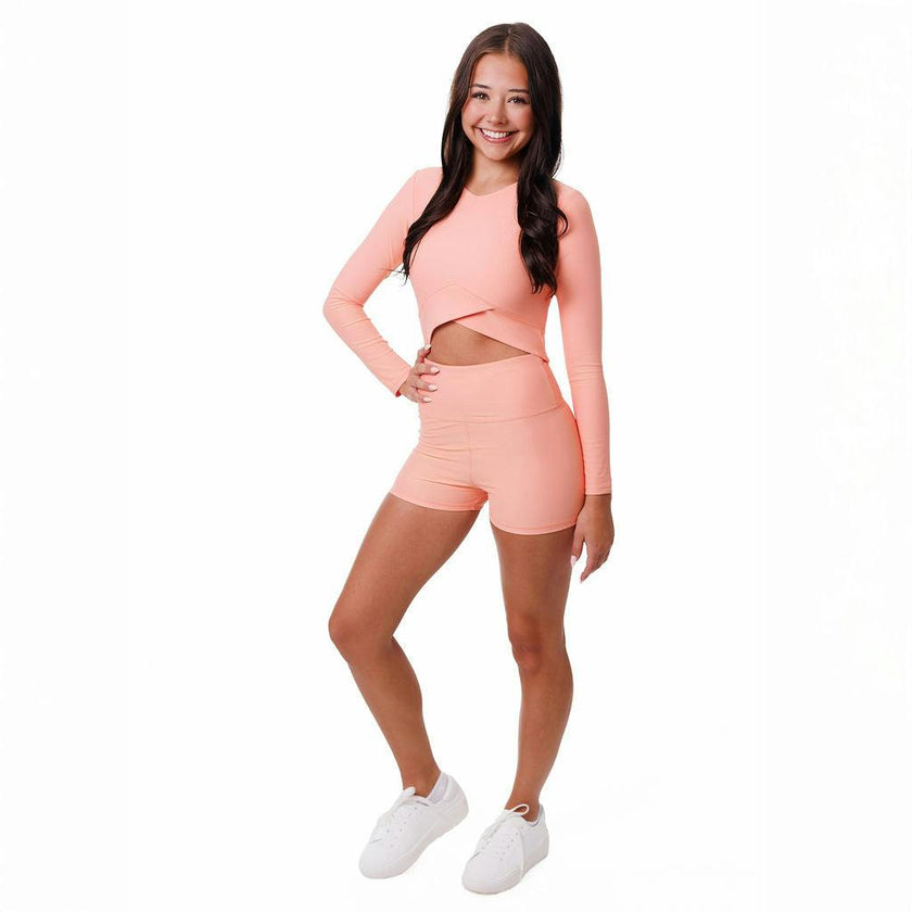 High-Waisted Compression Shorts