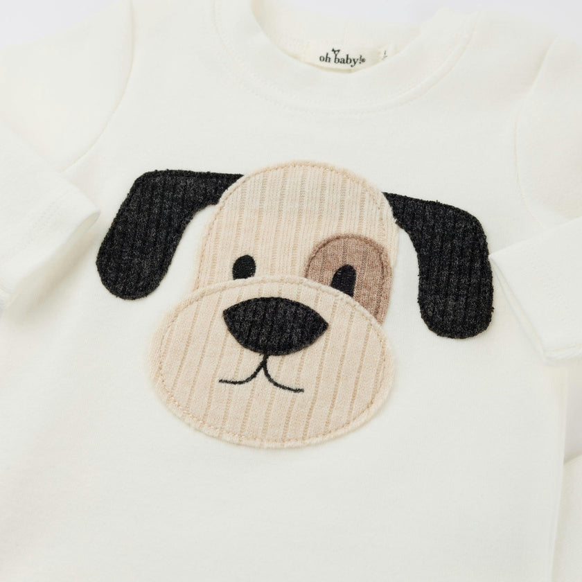 Face Applique L/S 2pc Set