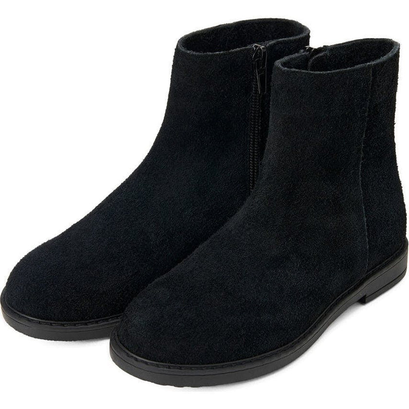 Sebastian Suede Zipper Chelsea Boots