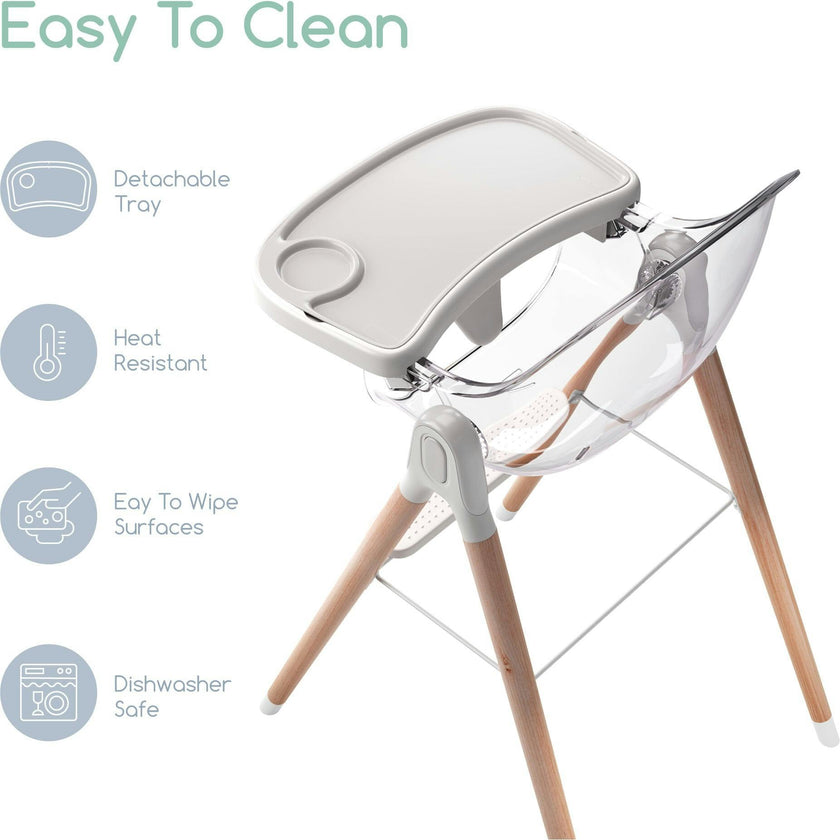 Children of Design 6 in 1 Deluxe High Chair
