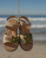 Palm Sandals in Cherry