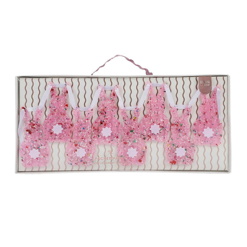 Confetti Bunny Acrylic Garland