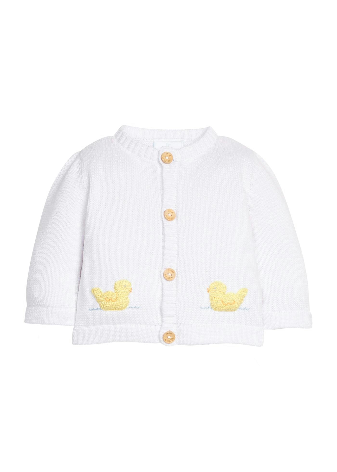 Crochet Cardigan - Duck