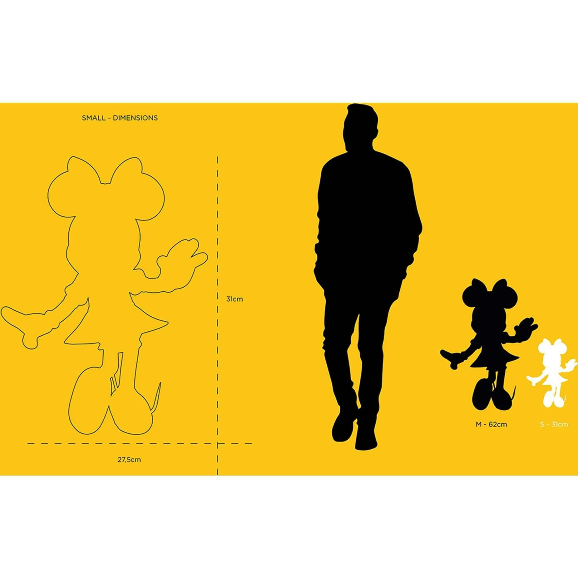 Minnie WELCOME Gold 12in