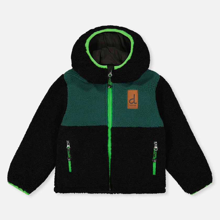 Reversible Mid-Season Jacket Black
