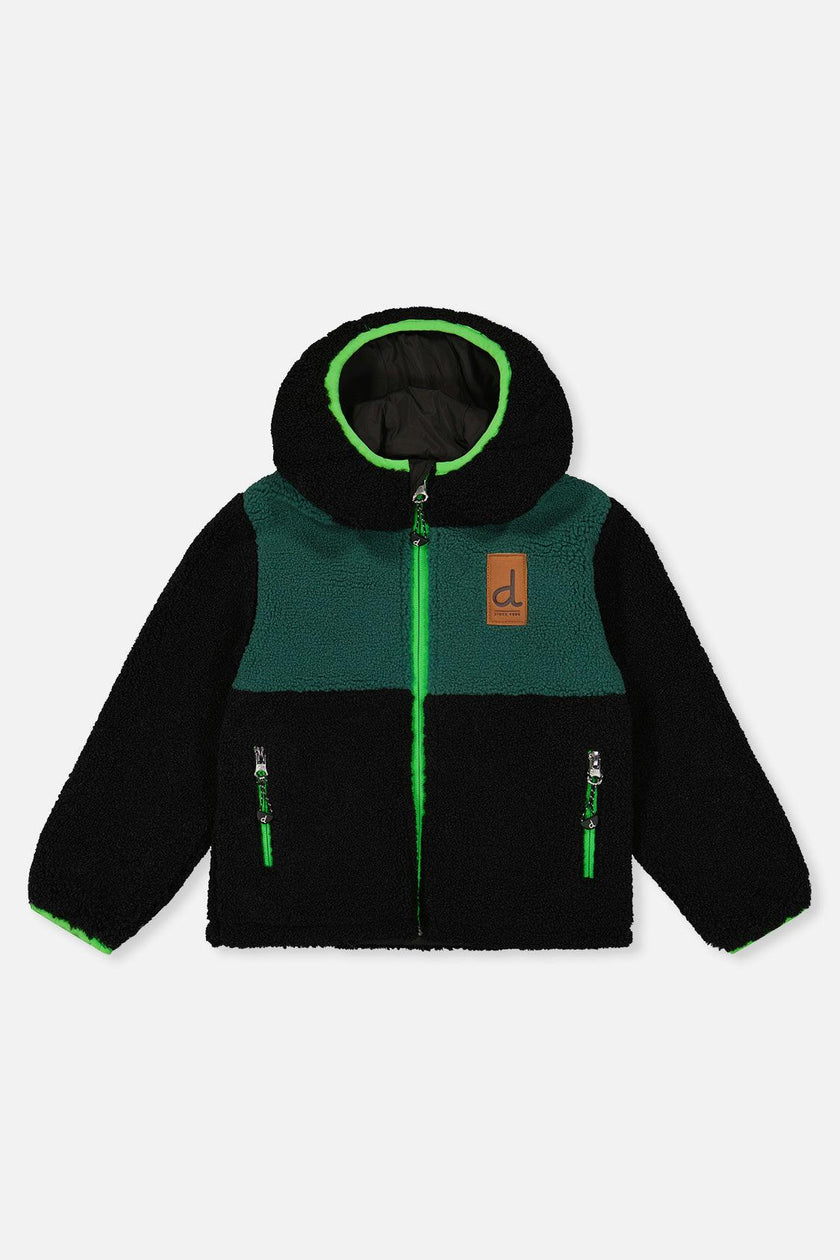 Reversible Mid-Season Jacket Black