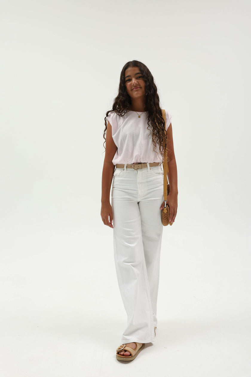 Gauze Waisted Peasant Skirt