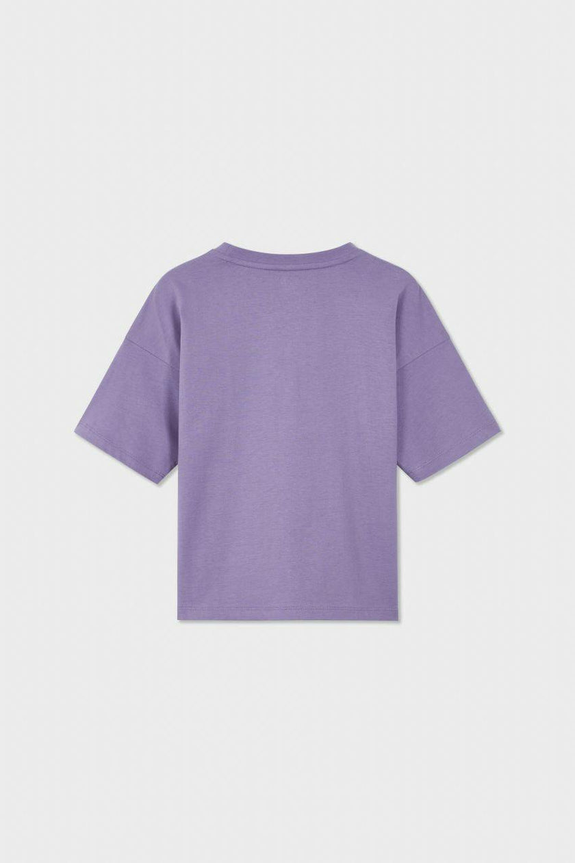 Relaxed Organic Cotton T-Shirt With SOW Embroidery