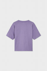 Relaxed Organic Cotton T-Shirt With SOW Sun Print