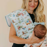 3 Pack Premium Burp Cloths - Dino Explorer